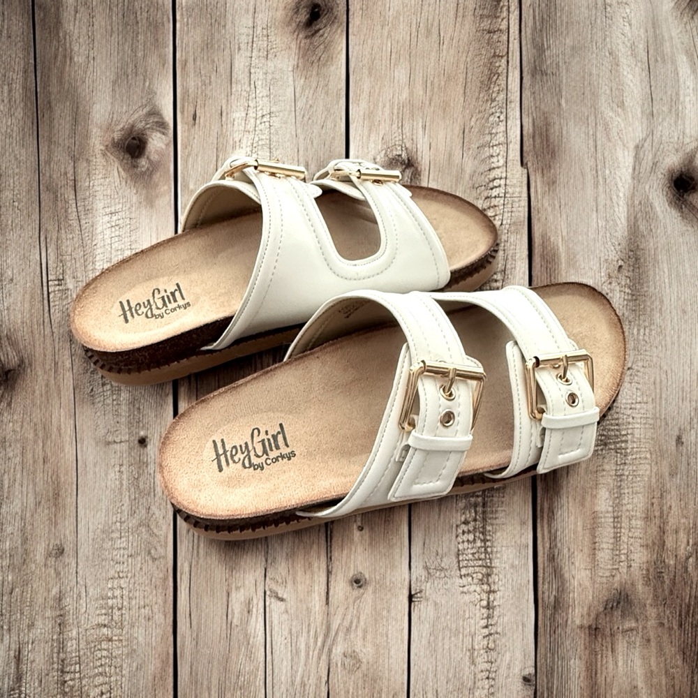 Women’s Shoreline Steps Sandals in White with  Adjustable Straps! 10! NWT! - Picture 6 of 12